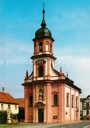 AK / Ansichtskarte Steinbach_Lohr_Main Pfarrkirche Sankt Josef Steinbach_Lohr_Main