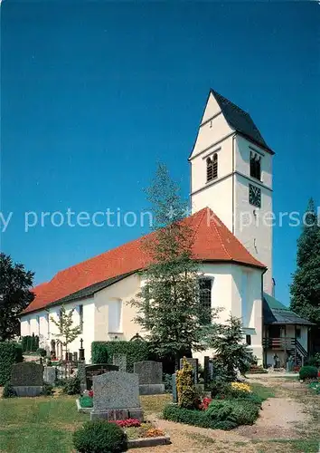 AK / Ansichtskarte Lindenberg_Allgaeu Alte Pfarrkirche Sankt Aurelius Lindenberg Allgaeu