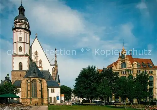 AK / Ansichtskarte Leipzig Thomaskirche Commerzbank Leipzig