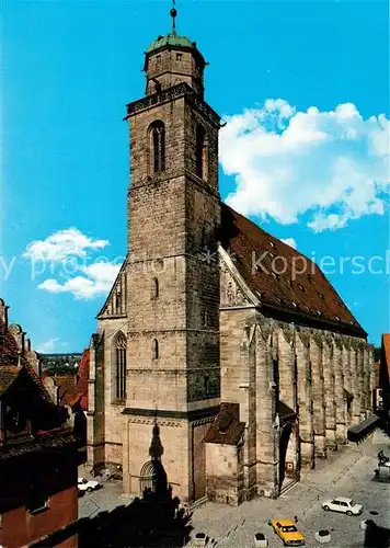 AK / Ansichtskarte Dinkelsbuehl Sankt Georgskirche Dinkelsbuehl