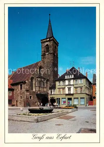 AK / Ansichtskarte Erfurt Aegidienkirche Erfurt