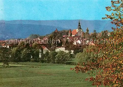 AK / Ansichtskarte Ostheim_Rhoen Kirchenburg Ostheim_Rhoen