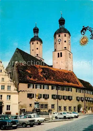 AK / Ansichtskarte Wemding Kirche Wemding