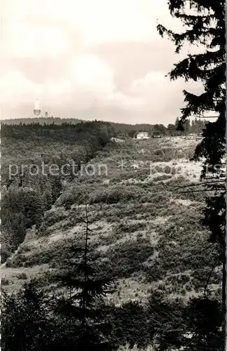 AK / Ansichtskarte Glashuetten_Taunus Panorama Blick auf den Grossen Feldberg Glashuetten_Taunus