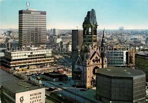 AK / Ansichtskarte Berlin Europa Center Kaiser Wilhelm Gedaechtniskirche Berlin