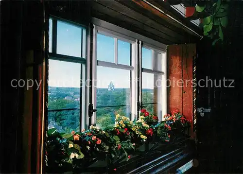 AK / Ansichtskarte Lich_Hessen Blick aus dem Hardtberggarten Licher Privatbrauerei Ihring Melchior Licher Bier Lich Hessen