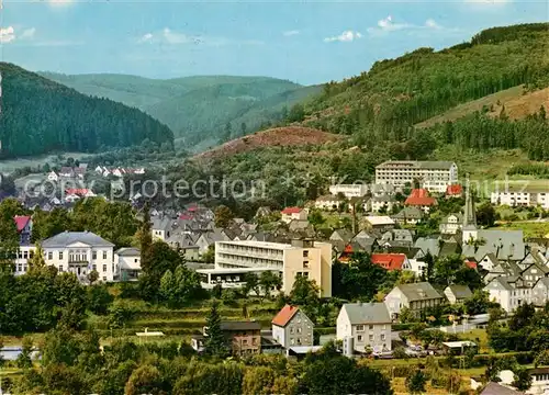 AK / Ansichtskarte Bad_Laasphe Teilansicht Luft  und Kneippkurort Wittgensteiner Land Bad_Laasphe