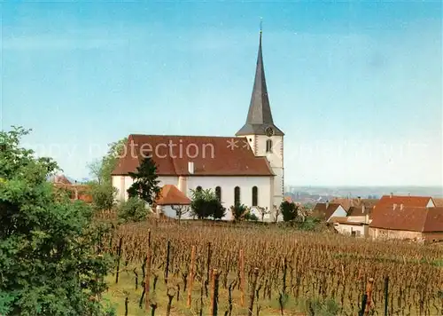 AK / Ansichtskarte Hambach_Neustadt Kirche St Jakobus Hambach_Neustadt