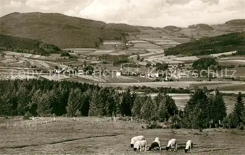 AK / Ansichtskarte Eckweisbach Auerberg Panorama Eckweisbach