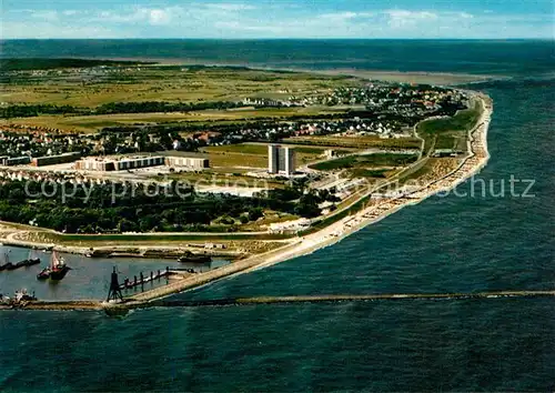 AK / Ansichtskarte Cuxhaven_Doese_Nordseebad Fliegeraufnahme Cuxhaven_Doese_Nordseebad