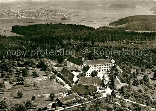 AK / Ansichtskarte Horb_Neckar Fliegeraufnahme Kloster Kirchberg Horb Neckar