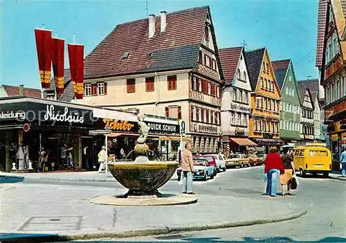 AK / Ansichtskarte Bad_Cannstatt Marktstrasse Bad_Cannstatt