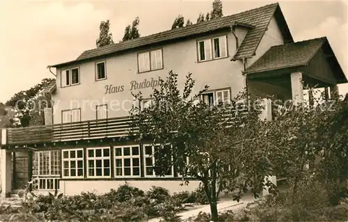 AK / Ansichtskarte Blankenhain_Thueringen FDGB Vertragsheim Haus Rudolph Blankenhain_Thueringen