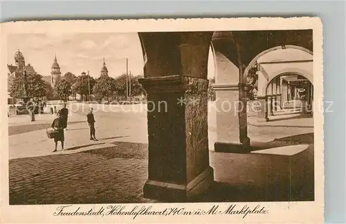 AK / Ansichtskarte Freudenstadt Marktplatz Freudenstadt