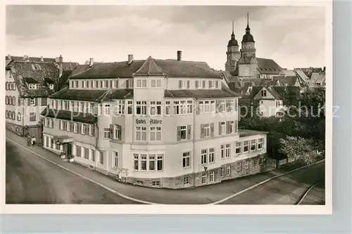 AK / Ansichtskarte Freudenstadt Hotel Adler Freudenstadt