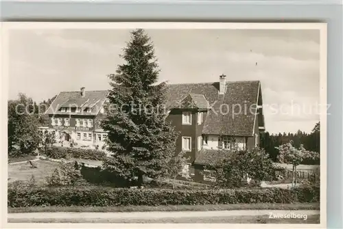 AK / Ansichtskarte Zwieselberg_Freudenstadt Gasthof Pension Auerhahn Zwieselberg_Freudenstadt