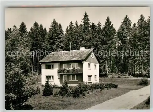 AK / Ansichtskarte Kniebis_Freudenstadt Haus Junt Kniebis_Freudenstadt