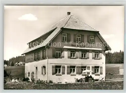 AK / Ansichtskarte Kniebis_Freudenstadt Haus Schoenblick Kniebis_Freudenstadt