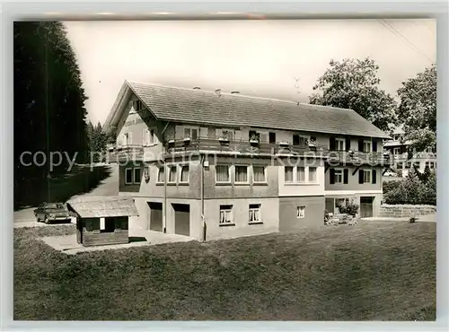 AK / Ansichtskarte Kniebis_Freudenstadt Pension Immergruen Kniebis_Freudenstadt