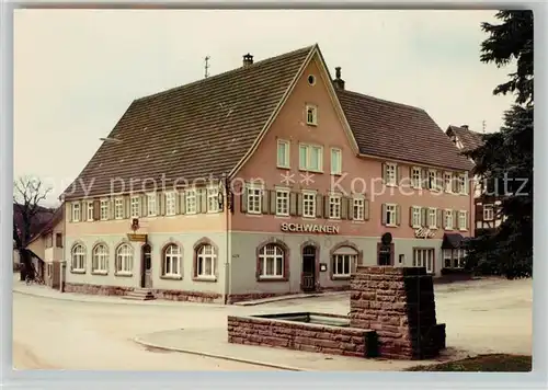 AK / Ansichtskarte Pfalzgrafenweiler Hotel Schwanen Pfalzgrafenweiler