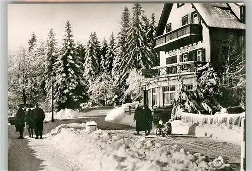 AK / Ansichtskarte Zwieselberg_Freudenstadt Hotel Tannenhof Zwieselberg_Freudenstadt