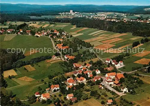 AK / Ansichtskarte Oberlengenhardt Fliegeraufnahme Oberlengenhardt