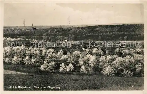 AK / Ansichtskarte Neuhof_Hildesheim Blick vom Klingenberg Neuhof Hildesheim