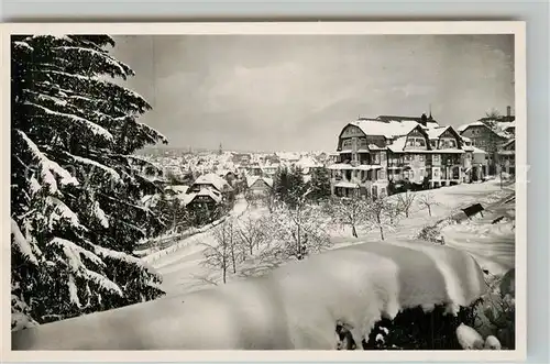 AK / Ansichtskarte Freudenstadt Winteridyll Freudenstadt