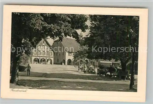 AK / Ansichtskarte Freudenstadt Rathausecke Freudenstadt