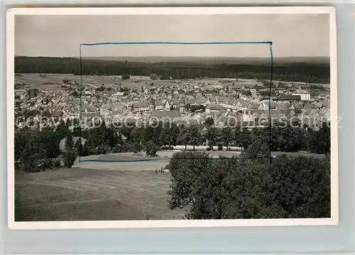 AK / Ansichtskarte Freudenstadt Panorama Kurort im Schwarzwald Freudenstadt