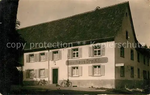 AK / Ansichtskarte Murg_Baden Gasthaus Drei Koenig  Murg_Baden