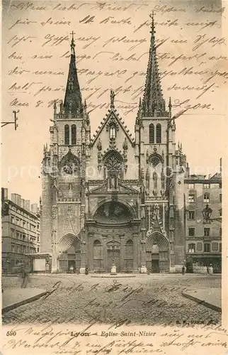 AK / Ansichtskarte Lagnieu Eglise Saint Nizier Lagnieu