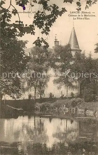 AK / Ansichtskarte Lancie Chateau  Lancie