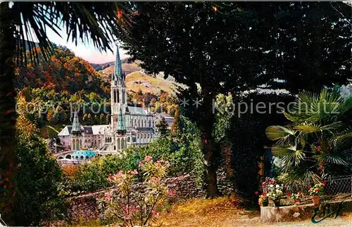 AK / Ansichtskarte Lourdes_Hautes_Pyrenees Basilika Lourdes_Hautes_Pyrenees