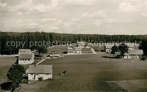 AK / Ansichtskarte Kniebis_Freudenstadt Teilansicht Kurort im Schwarzwald Kniebis_Freudenstadt