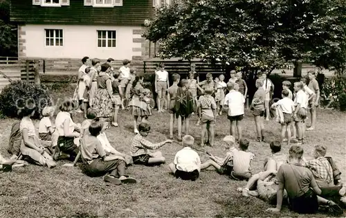 AK / Ansichtskarte Lauterbad Albert Schweitzer Haus Kindergruppe Lauterbad