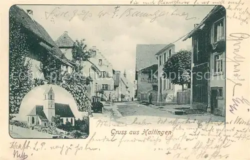 AK / Ansichtskarte Haltingen Kirche Haltingen