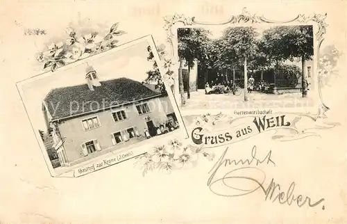 AK / Ansichtskarte Weil_am_Rhein Gasthof zur Krone Weil_am_Rhein