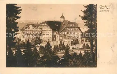 AK / Ansichtskarte Kniebis_Freudenstadt Kurhaus Kniebis Lamm Kniebis_Freudenstadt