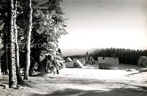 AK / Ansichtskarte Kniebis_Freudenstadt Winteridyll Kniebis_Freudenstadt