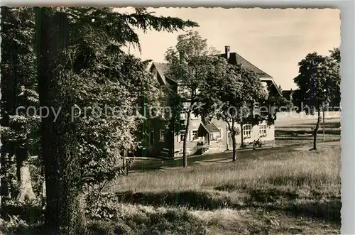 AK / Ansichtskarte Freudenstadt Hotel Hirschen Post mit Haus Hermann Freudenstadt