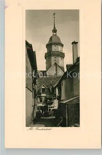 AK / Ansichtskarte Freudenstadt Altstadtmotiv Kueferwinkel Freudenstadt