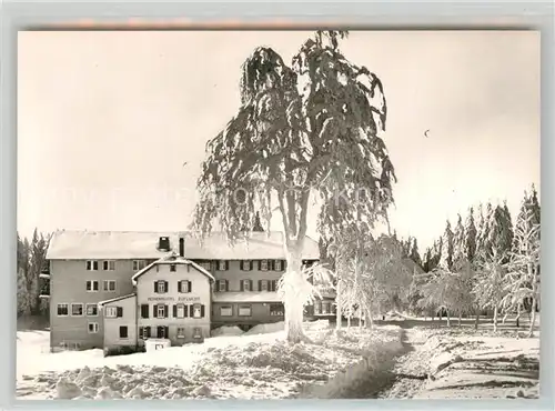 AK / Ansichtskarte Freudenstadt Hoehenhotel Zuflucht Freudenstadt