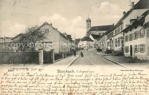 AK / Ansichtskarte Stockach_Bodensee Konditorei Pfeiffer Stockach Bodensee