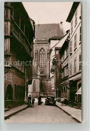 AK / Ansichtskarte Colmar_Haut_Rhin_Elsass La rue des Marchands Colmar_Haut_Rhin_Elsass