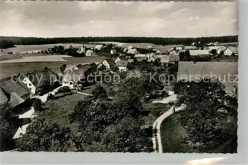 AK / Ansichtskarte Igelsberg Teilansicht mit Haus Libanon Fliegeraufnahme Igelsberg