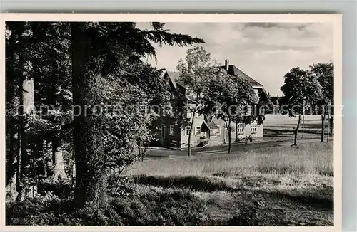 AK / Ansichtskarte Oberzwieselberg Hotel Pension Hirsch 