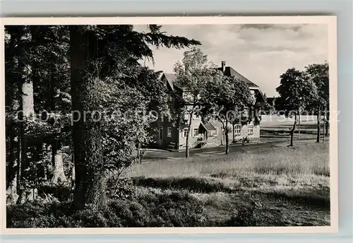 AK / Ansichtskarte Oberzwieselberg Hotel Pension Hirsch 