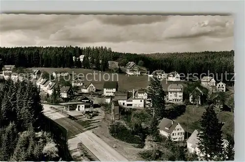 AK / Ansichtskarte Kniebis_Freudenstadt Teilansicht Kurort mit Schullandheim Giessen im Schwarzwald Kniebis_Freudenstadt