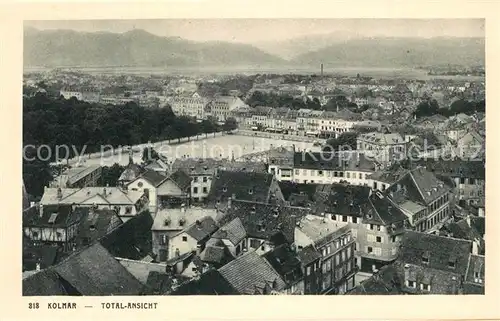 AK / Ansichtskarte Colmar_Haut_Rhin_Elsass Panorama Colmar_Haut_Rhin_Elsass